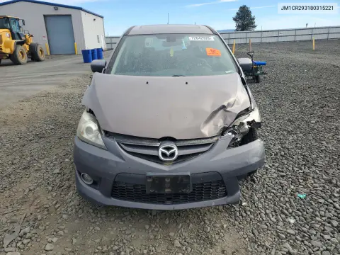 2008 Mazda 5 VIN JM1CR293180315221 фото 5