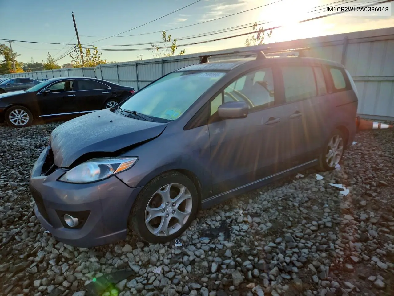 2010 Mazda 5 VIN JM1CR2WL2A0386048 фото 1