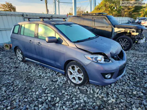 2010 Mazda 5 VIN JM1CR2WL2A0386048 фото 4
