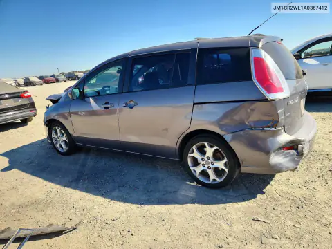 2010 Mazda 5 VIN JM1CR2WL1A0367412 фото 2