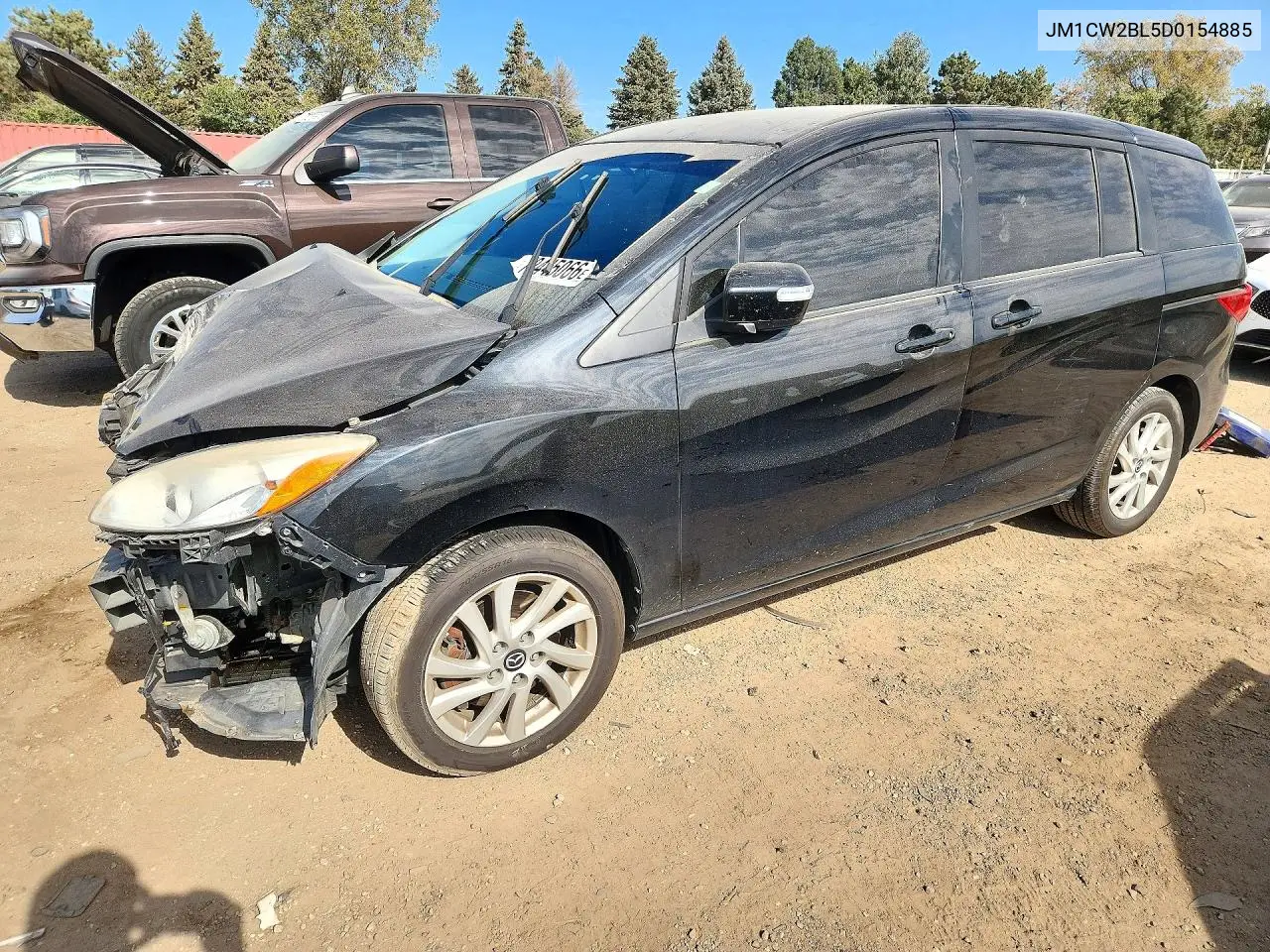 2013 Mazda 5 VIN JM1CW2BL5D0154885 фото 1