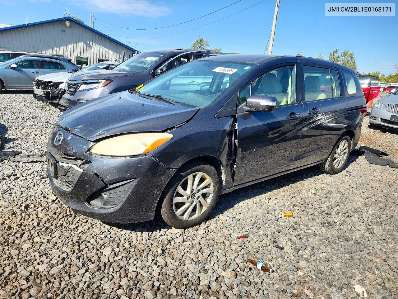 2014 Mazda 5 Sport VIN JM1CW2BL1E0168171 фото 1