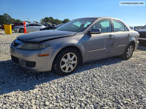 1YVFP80C965M21946 — 2006 Mazda 6, Сторона, фото до ремонта