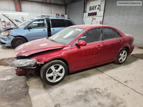 2007 Mazda 6 I VIN 1YVHP80C075M63190 фото 1