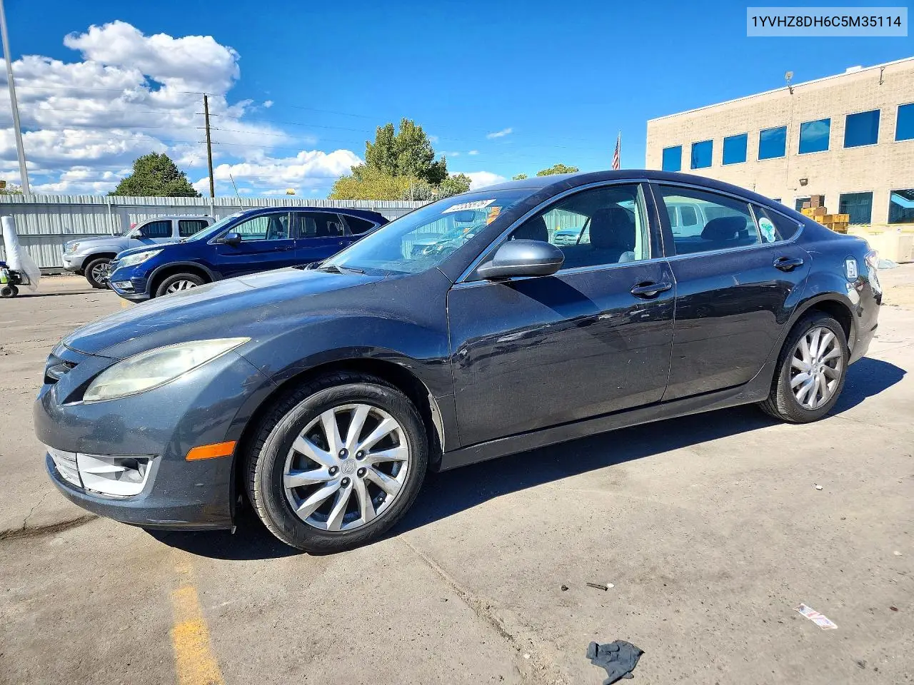 2012 Mazda Mazda6 VIN 1YVHZ8DH6C5M35114 фото 1