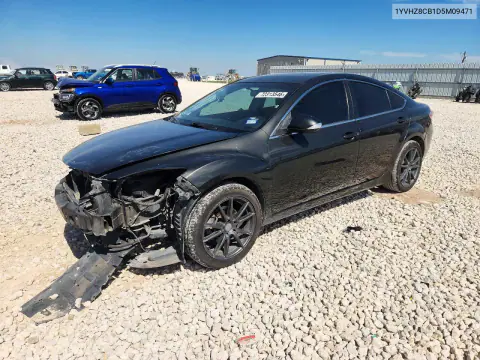 1YVHZ8CB1D5M09471 — 2013 Mazda 6, Передняя часть, фото до ремонта