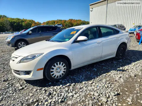 1YVHZ8BH2D5M12322 — 2013 Mazda 6, Задняя часть, фото до ремонта