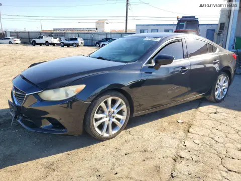 JM1GJ1V63E1116633 — 2014 Mazda 6, Передняя часть, фото до ремонта