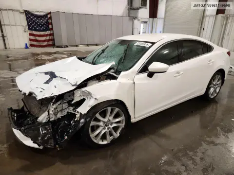JM1GJ1V69E1149698 — 2014 Mazda 6, Передняя часть, фото до ремонта