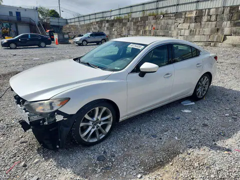 JM1GJ1V57F1214573 — 2015 Mazda 6, Передняя часть (Front End), фото до ремонта