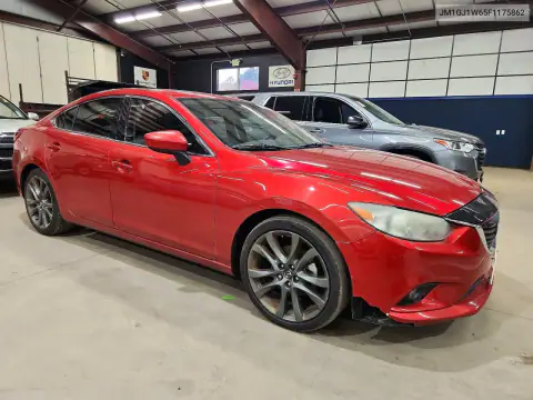 JM1GJ1W65F1175862 — 2015 Mazda 6, фото 4 с аукциона Copart 15.10.2026, Передняя часть
