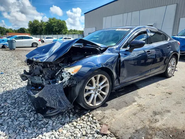 JM1GJ1V55G1482006 — 2016 Mazda 6, Передняя часть (Front End), фото до ремонта