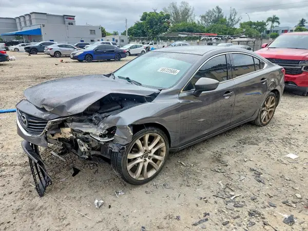 JM1GJ1V51G1481807 — 2016 Mazda 6, Передняя часть (Front End), фото до ремонта