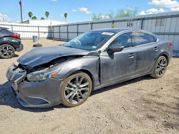 JM1GJ1W5XG1409258 — 2016 Mazda 6, Передняя часть (Front End), фото до ремонта