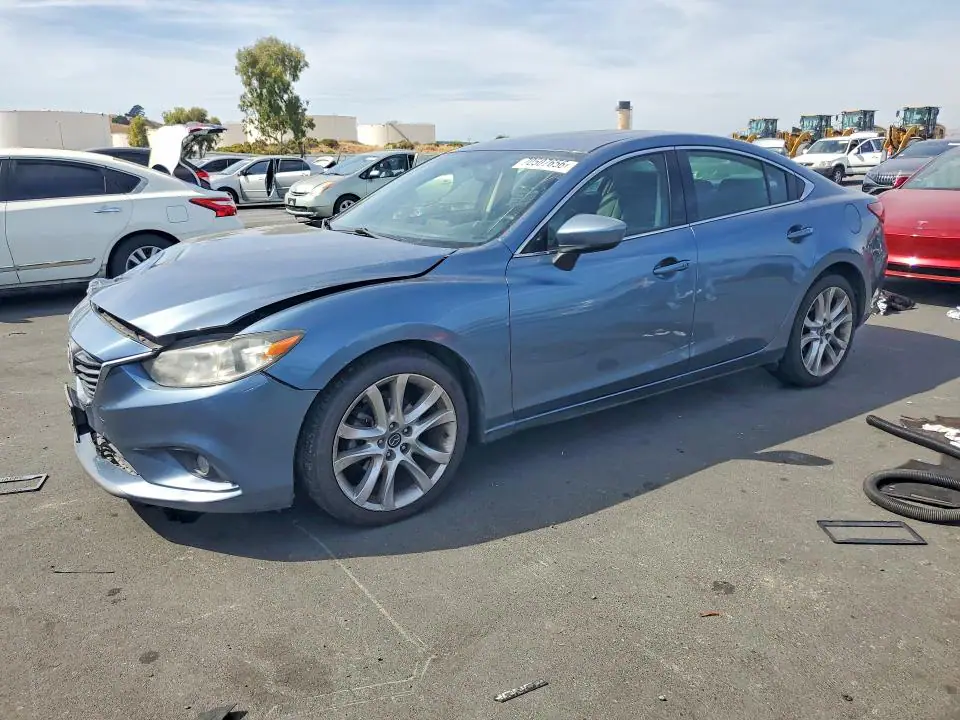 JM1GJ1V58G1400947 Mazda 6 2016 — повреждение Передняя часть, фото до ремонта