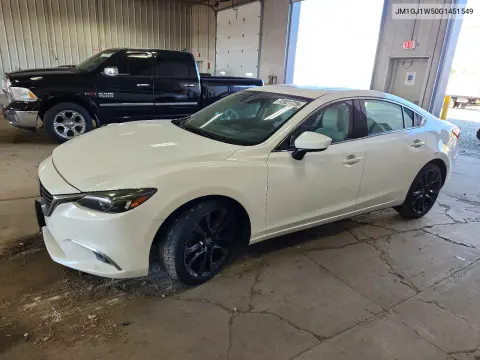 JM1GJ1W50G1451549 — 2016 Mazda 6, Передняя часть, фото до ремонта