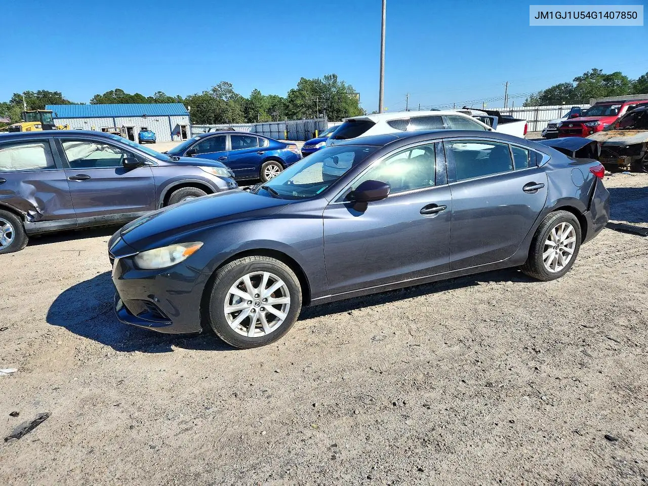 2016 Mazda 6 Sport VIN JM1GJ1U54G1407850 фото 1