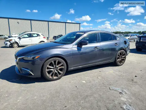 JM1GJ1W52G1430542 — 2016 Mazda 6, Задняя часть, фото до ремонта
