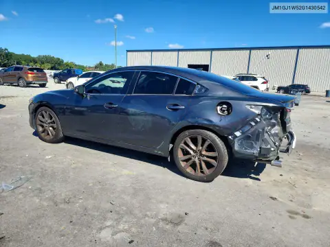 2016 Mazda 6 Grand Touring VIN JM1GJ1W52G1430542 фото 2