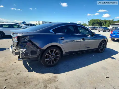 2016 Mazda 6 Grand Touring VIN JM1GJ1W52G1430542 фото 3