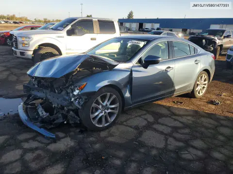 JM1GJ1V58G1477351 — 2016 Mazda 6, Передняя часть, фото до ремонта