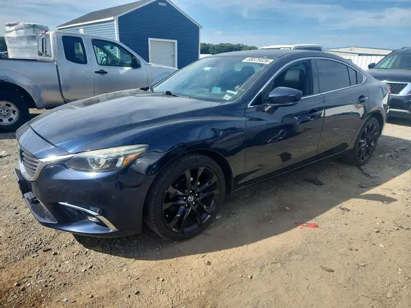JM1GL1X54H1102680 — 2017 Mazda 6, Передняя часть (Front End), фото до ремонта