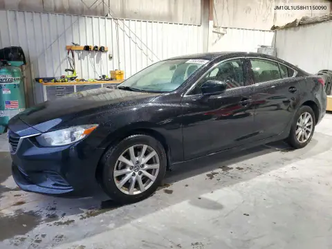 JM1GL1U58H1150090 — 2017 Mazda 6, Задняя часть, фото до ремонта