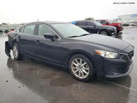 JM1GL1U58H1150090 — 2017 Mazda 6, фото 4 с аукциона Copart, Задняя часть