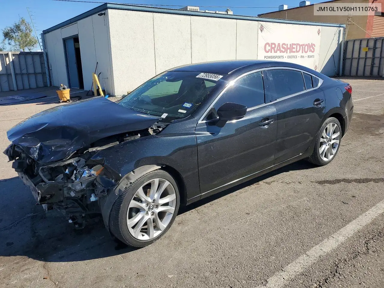 2017 Mazda 6 Touring VIN JM1GL1V50H1110763 фото 1