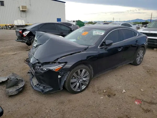 JM1GL1VM8M1604466 — 2021 Mazda 6, Передняя часть (Front End), фото до ремонта