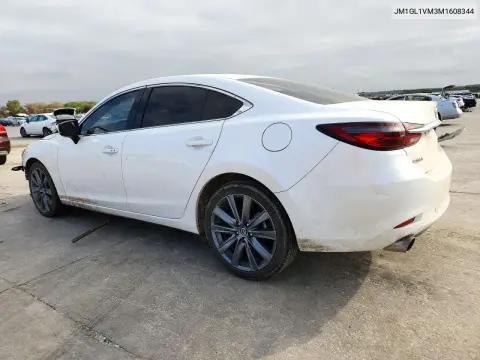 2021 Mazda 6 Touring VIN JM1GL1VM3M1608344 фото 2