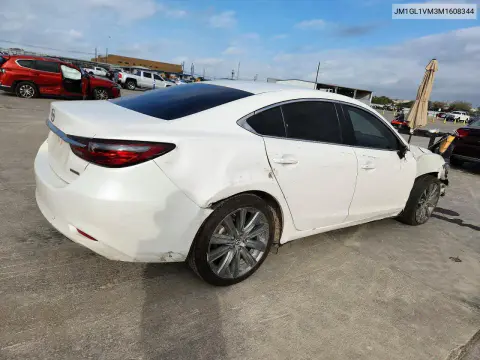 2021 Mazda 6 Touring VIN JM1GL1VM3M1608344 фото 3