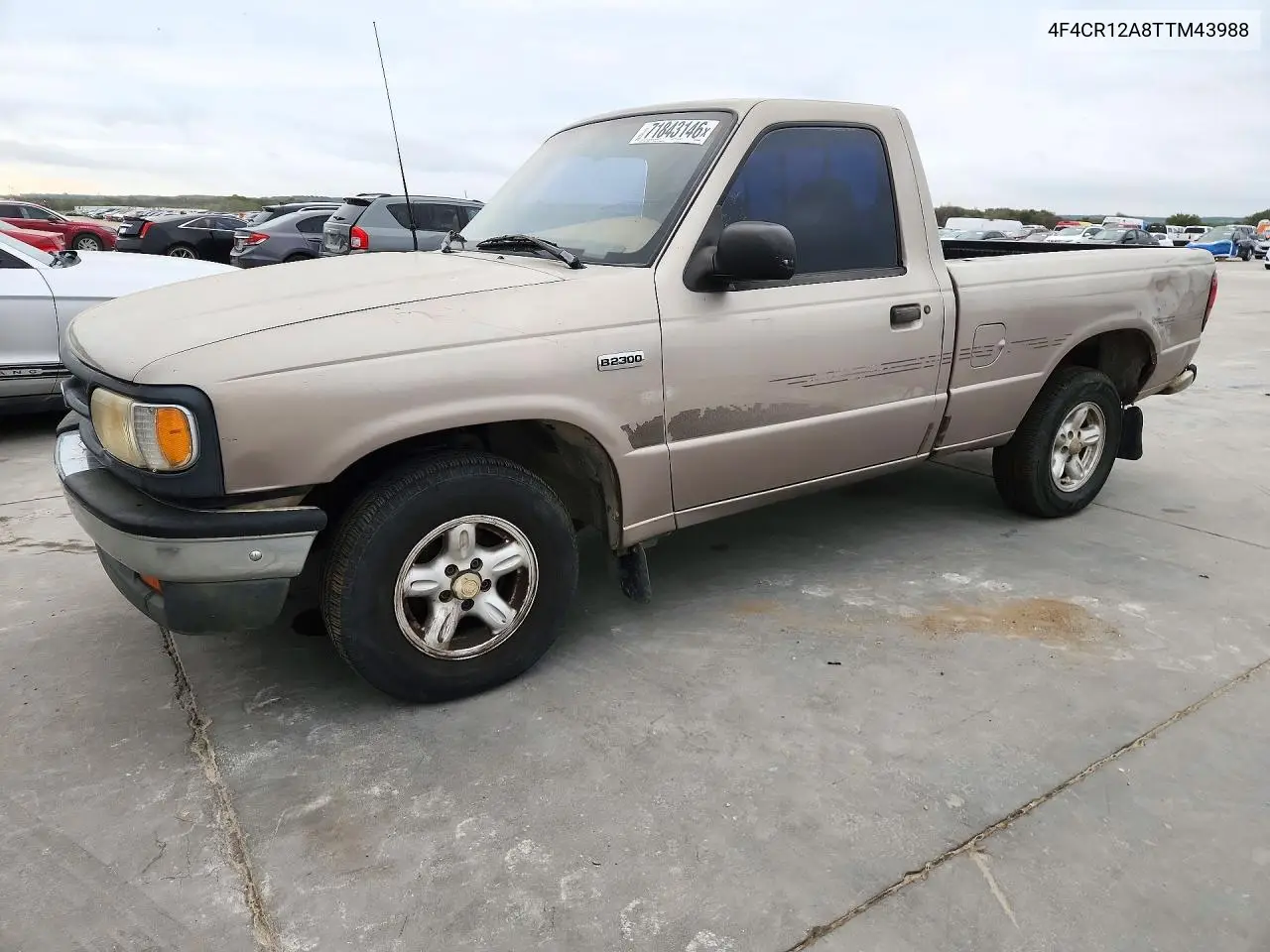 1996 Mazda B2300 VIN 4F4CR12A8TTM43988 фото 1
