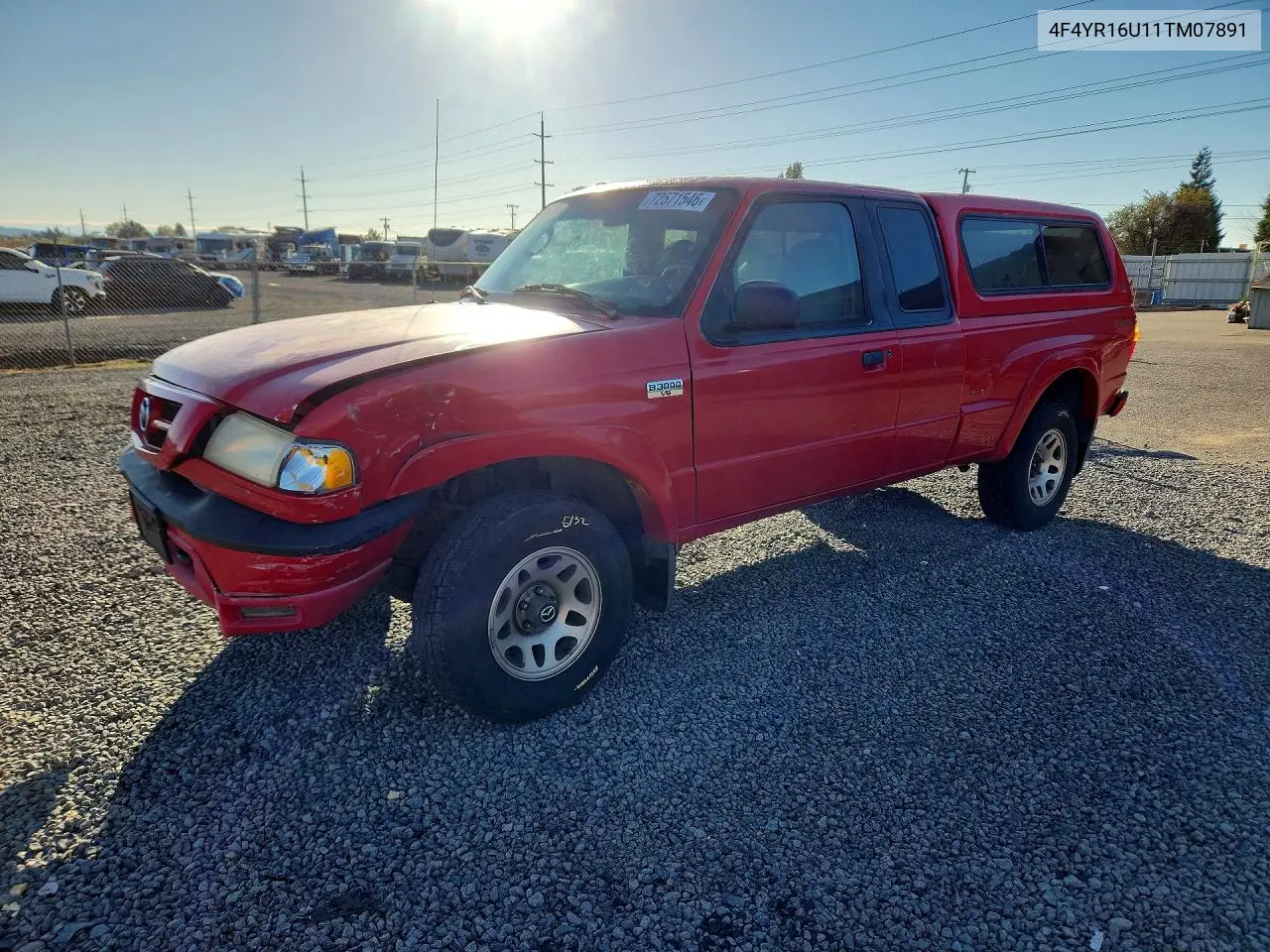 2001 Mazda B3000 Cab Plus VIN 4F4YR16U11TM07891 фото 1