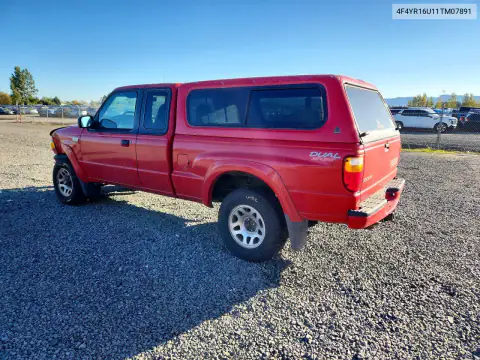 2001 Mazda B3000 Cab Plus VIN 4F4YR16U11TM07891 фото 2