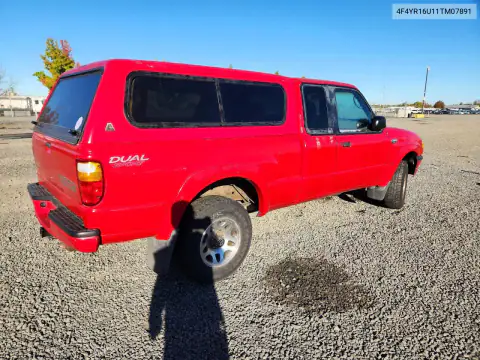2001 Mazda B3000 Cab Plus VIN 4F4YR16U11TM07891 фото 3