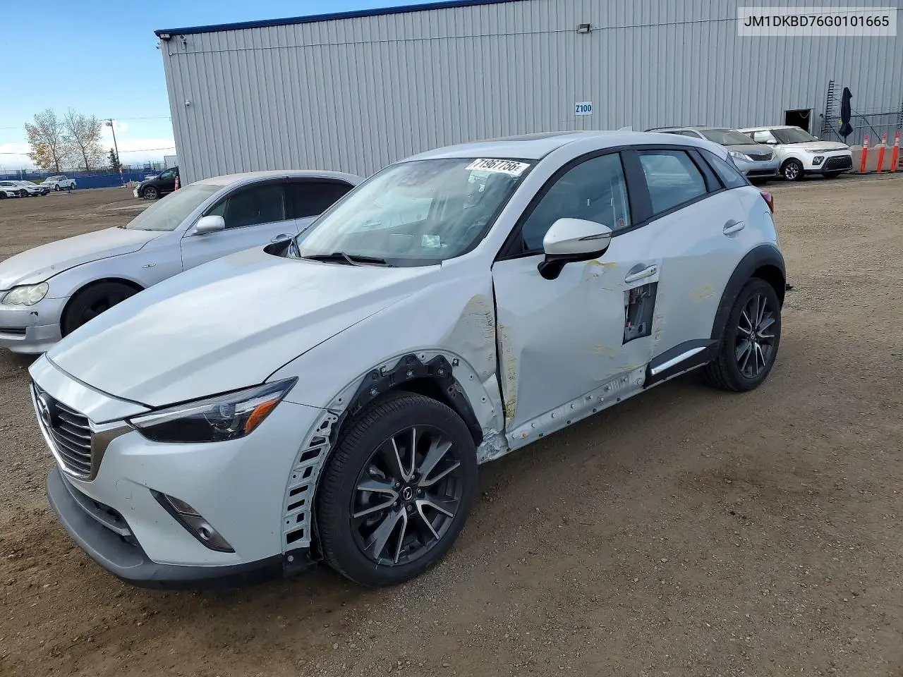 2016 Mazda Cx-3 Grand Touring VIN JM1DKBD76G0101665 фото 1
