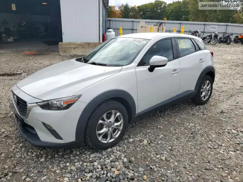 JM1DKBB71G0124046 — 2016 Mazda CX-3, Передняя часть, фото до ремонта