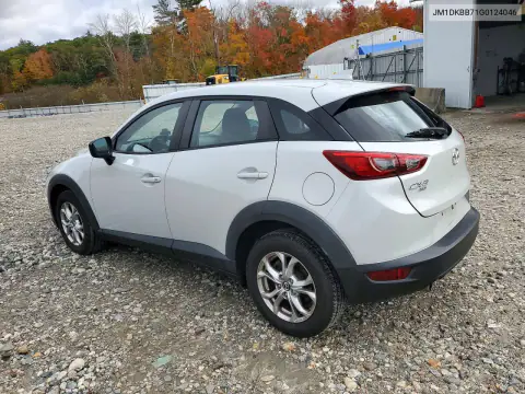 JM1DKBB71G0124046 — 2016 Mazda CX-3, фото 2 с аукциона Copart 21.10.2026, Передняя часть