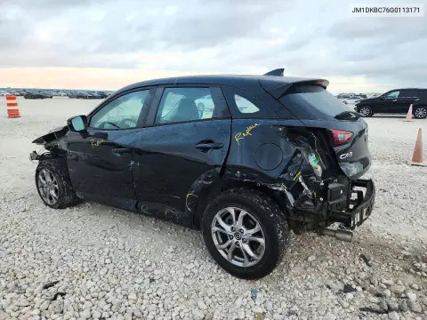 JM1DKBC76G0113171 — 2016 Mazda CX-3, фото 2 с аукциона Copart, Задняя часть