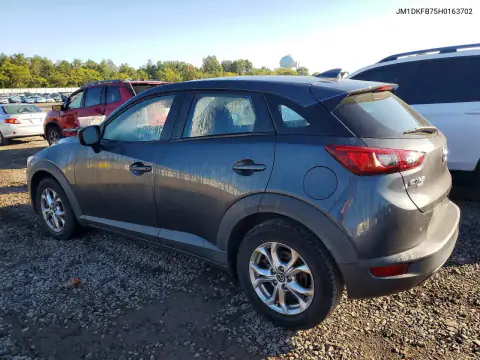 JM1DKFB75H0163702 — 2017 Mazda CX-3, фото 2 с аукциона Copart, Подтопление
