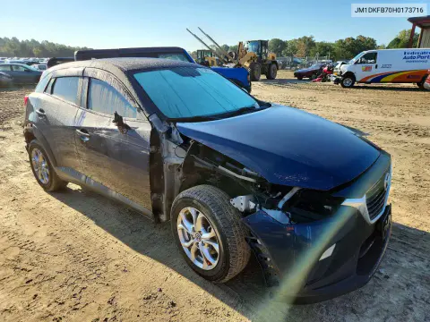 2017 Mazda Cx-3 Sport VIN JM1DKFB70H0173716 фото 4