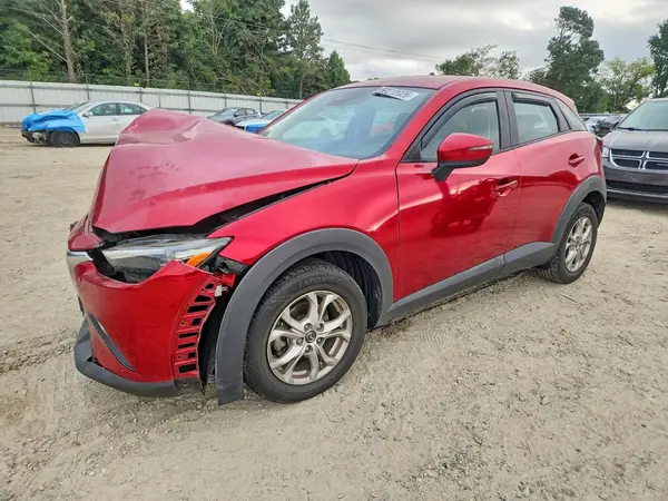 JM1DKDB74K1455010 — 2019 Mazda CX-3, Передняя часть (Front End), фото до ремонта