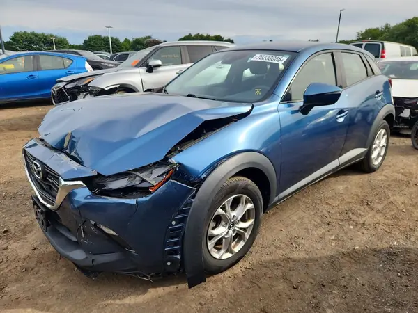 JM1DKFC79K0450224 — 2019 Mazda CX-3, Передняя часть (Front End), фото до ремонта