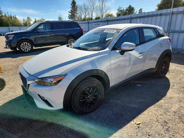 JM1DKDC76L1465800 — 2020 Mazda CX-3, Град (Hail), фото до ремонта