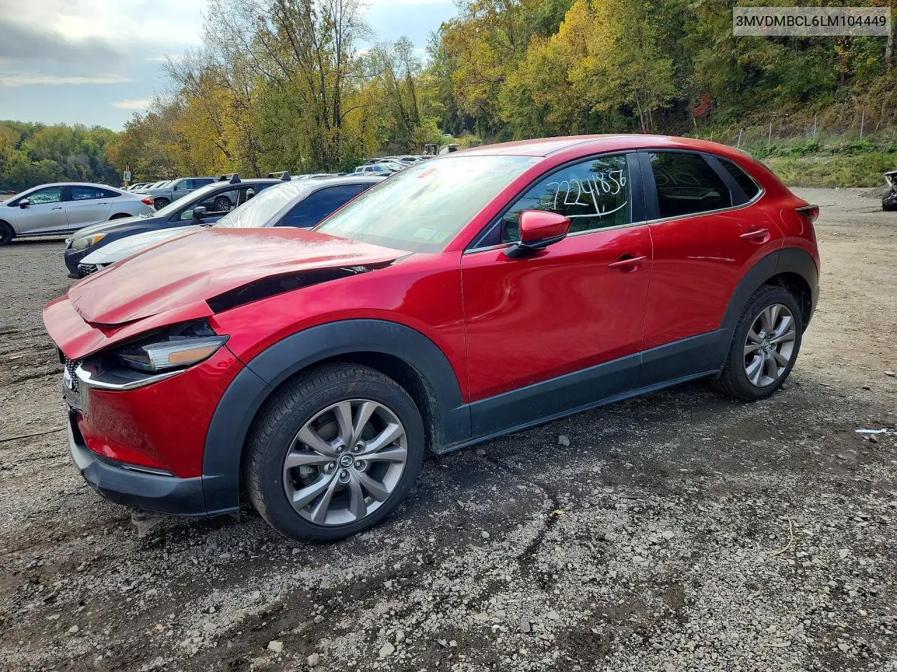 2020 Mazda Cx-30 Select VIN 3MVDMBCL6LM104449 фото 1