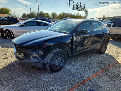 3MVDMABL6LM101143 — 2020 Mazda CX-30, Передняя часть, фото до ремонта