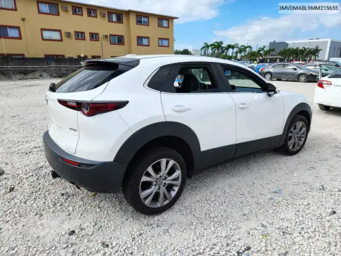 3MVDMABL9MM215655 — 2021 Mazda CX-30, фото 3 с аукциона Copart, Сторона