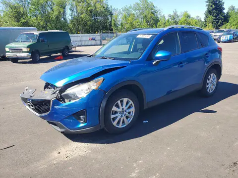 JM3KE4CE2D0124261 — 2013 Mazda CX-5, Передняя часть (Front End), фото до ремонта