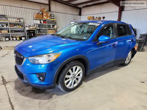 2014 Mazda Cx-5 Gt VIN JM3KE4DY4E0322365 фото 1